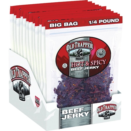 Old Trapper 4 Oz. Spicy Beef Jerky 22525T