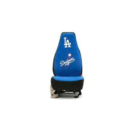 Coverking UNIVERSAL SEAT COVER ULTI-SUEDE WITH LOS ANGELES DODGERS LOGO H6UW3D