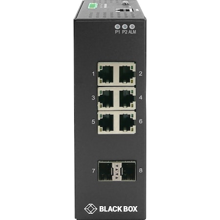 Black Box BLACK BOX Ethernet Switch 6-Port Gigabit Managed LIG1082A