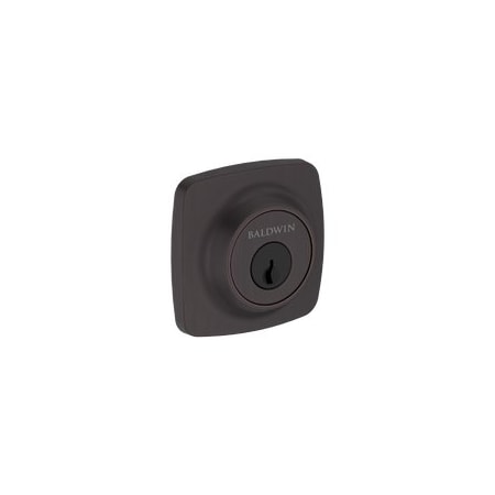 Baldwin Residential Deadbolts Single Cylinder Reversible Venetian Bronze SCSSD112