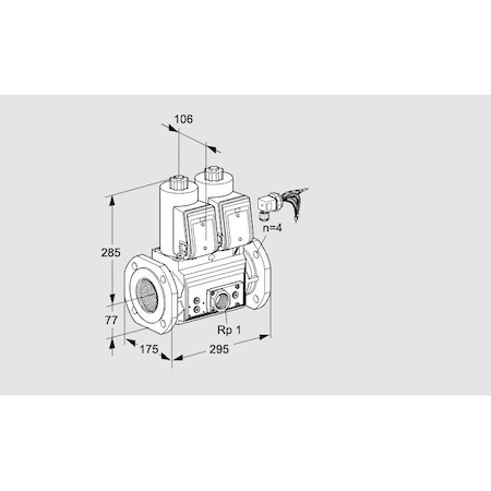 Honeywell Kromschroder VCS665F05NNWRE/PPEP/PPEP KS88206640
