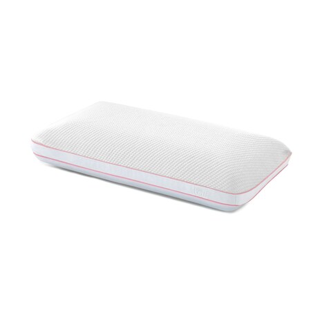 Homeroots Polyester Gel Memory Foam Medium King Size Bed Pillow 523831