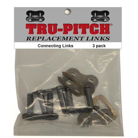 Tru-Pitch CONNECTING LINK #60, 3PK TCL60-3PK