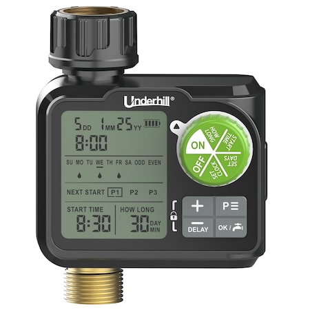 Underhill Aquavision Digital Hose Timer, Single Zone HBT-1
