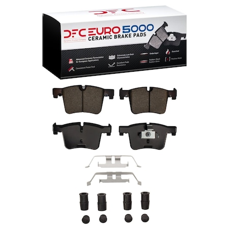 Dfc 5000 Euro Ceramic Disc Brake Pad Set, 1600-1561-01