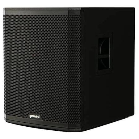 Gemini 18 in. Powered Professional Subwoofer Bluetooth, Black ZRXS18BT
