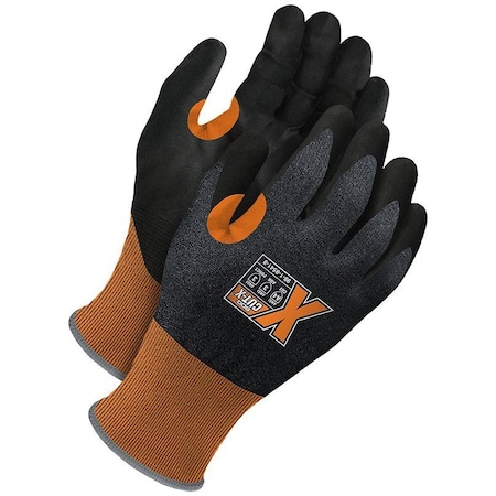 Bdg Cut-Resistant Coated Gloves, Cut Level A4 , Polyurethane , Smooth , XL 1 PR 99-1-9541-10