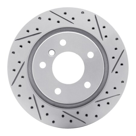 Dynamic Friction Co DFC Geoperformance Rotor - Drilled and Slotted 830-31047R