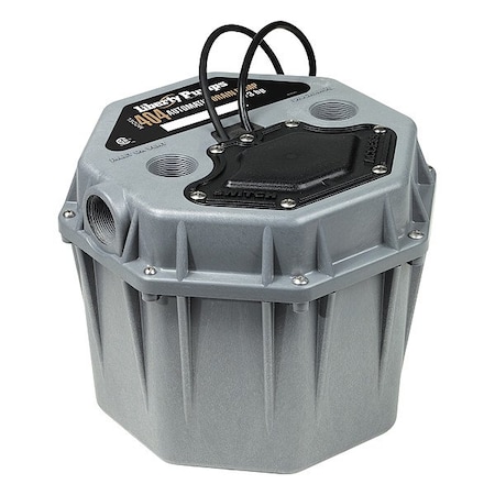 Liberty Pumps SinkDrainPumpSystem, 10ft, 1/3hp, 115VAC 404CV