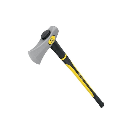 Vulcan 34527 Wood Splitting Maul, 6 lb Head, Steel Head, Fiberglass Handle, 36 in OAL 34935