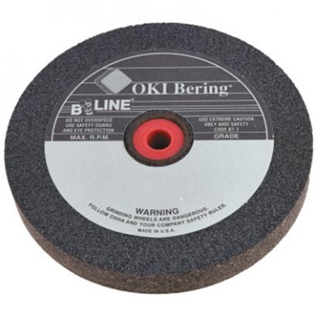 Eaton B-Line 6 x 0.75 x 1 in. Abrasives Bench Wheel A120R9B FIN T1 903-6341F