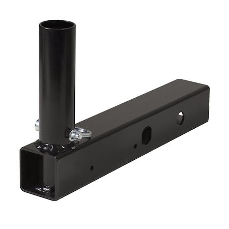 Safetywhips Warning Whip Mount, Black, Steel, 12.25 Length HMTNP