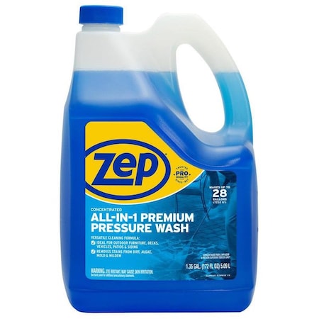Zep All-in-One Pressure Wash 1.35 gal Liquid ZUPPWC160