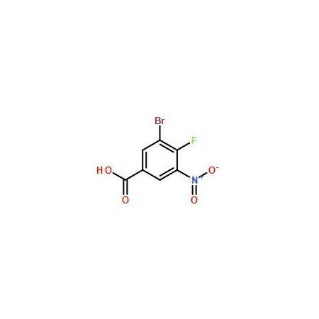 Ak Scientific 3-Bromo-4-fluoro-5-nitrobenzoic acid (1g), CAS 1290117-21-3 Z9455-1g