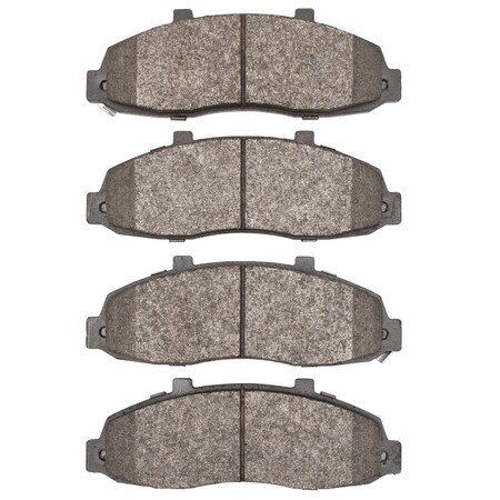 Dynamic Friction Co DFC 5000 Advanced Brake Pads - Semi Metallic 1551-0679-00