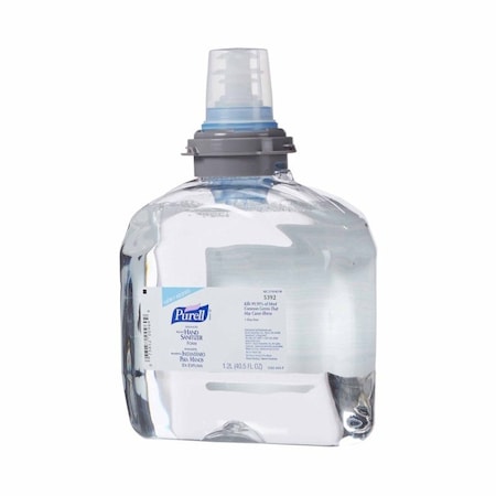 Purell Hand Sanitizer Advanced 1,200 mL Ethyl Alcohol Foaming Dispenser Refill Bottle 5392-02