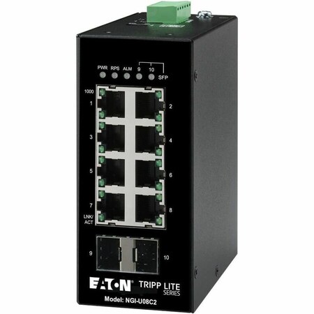 Eaton EATON Ethernet Switch 8-Port Gigabit Unmanaged NGI-U08C2
