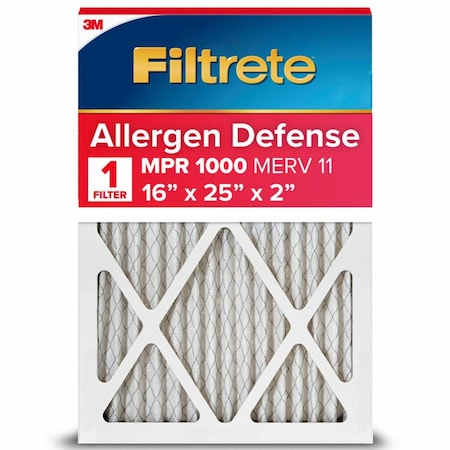 3M 16x25x2 1000MPR Filtrete Pleated Air Filter NADP01-2IN-4