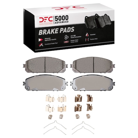 Dfc 5000 Advanced Disc Brake Pad Set,  1551-1843-01