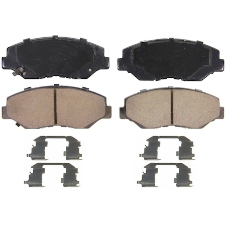 Wagner Brake QuickStop Front Disc Brake Pad Set Ceramic,  ZD943