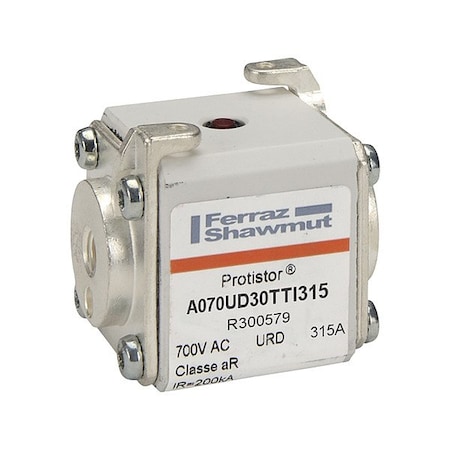 Mersen Fuses, Protistor Series, 690 V AC, 700 V AC, Indicating R300579
