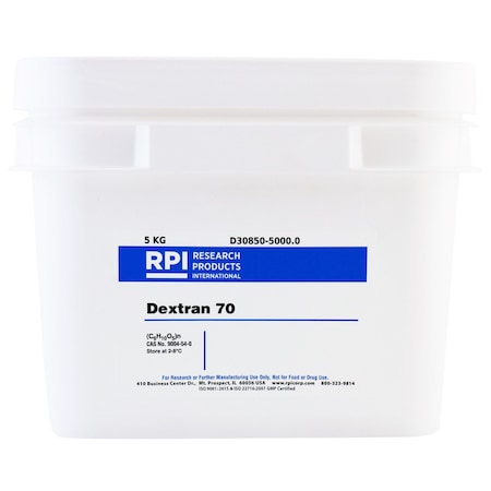Rpi Dextran 70, 5 Kilograms D30850-5000.0