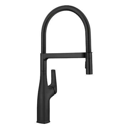 Blanco Rivana Semi-Pro 1.5 GPM, Matte Black 443019
