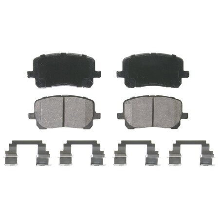 Wagner Brake QuickStop Front Disc Brake Pad Set Ceramic,  ZD923