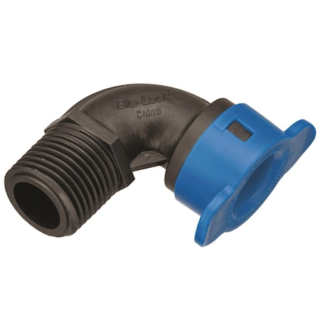 Oraline Orbit Irrigation 0.5 in. Blu-Lock MPT Elbow 7572290