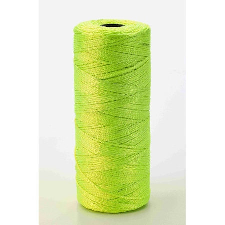 Mutual Industries TWISTED NYLON MASON TWINE GLO LIME, 4PK 14661-139-1090