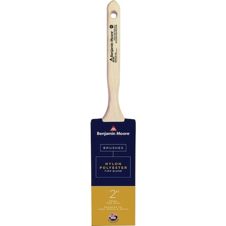 Benjamin Moore 2'' Flat Sash Nylon/Poly Brush, Firm U61920-017