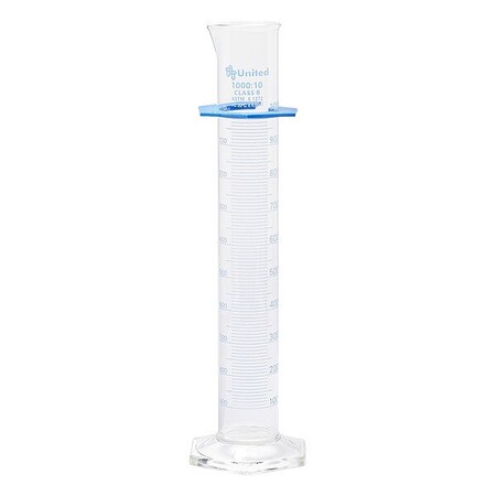 United Scientific Supplies Inc Graduated Cylinder, Colorless UNCYLNGB-1000