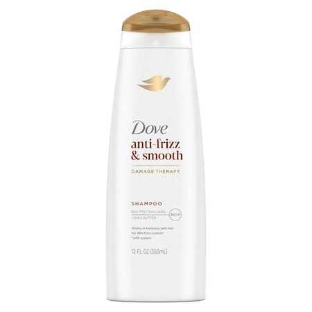 Dove Anti-Frizz and Smooth Shampoo, 12 Fluid Ounce, 6PK 64352122