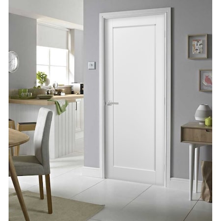 Sartodoors French Interior Door, 18" x 80", White QUADRO4111ID-WS-18