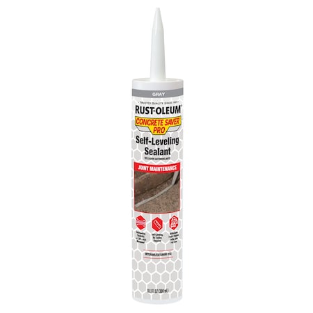 Rust-Oleum Concrete Repair Compound, Cartridge, Gray, 49 ft at 3/16 in Coverage 392530