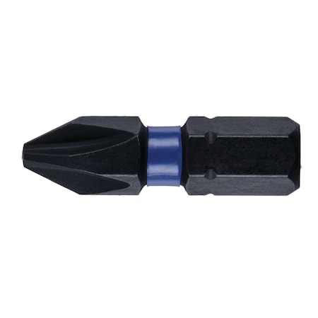 Irwin PowerBit, L:1", PKG25, BitSize:PH2 IWAF31PH2B25