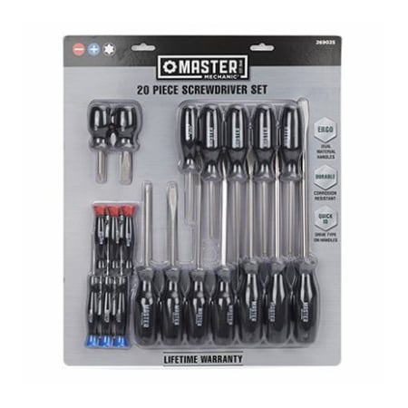 Bsc Preferred MM 20PC Screwdriver Set GSTV20200310