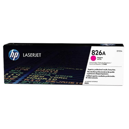 Hp 826A Magenta Original LaserJet Toner Cartridge, 31,500 Yield CF313A