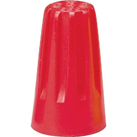 Gardner Bender WireGard 6 Wire Connector, 18 to 10 AWG Wire, Steel Contact, Polypropylene Housing Material, Red 10-006