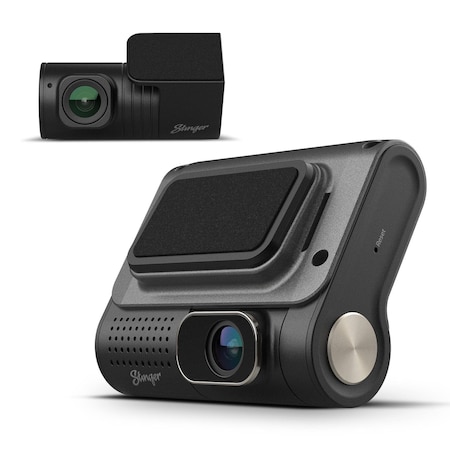 Stinger Opsis Universal 2K Quad HD Front and FHD Rear Dash Camera SDC-2CH2KQHD