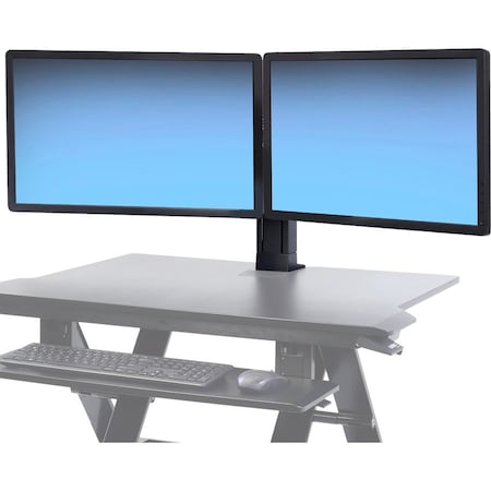 Ergotron WorkFit Dual Monitor Kit BLK 97-934-085