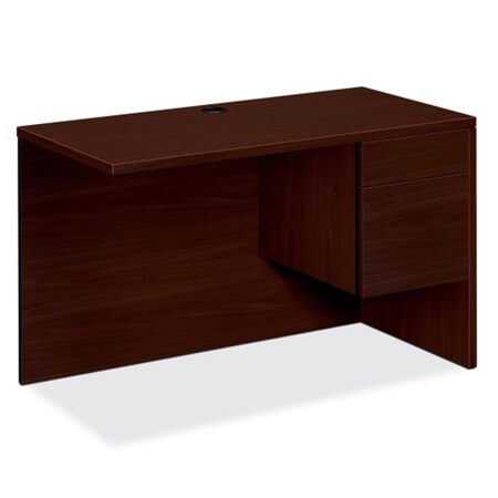 Vertex HON Right Return for Left ped.desk 48 in. x 24 in. x 29.5 in. Mahogany VE2487693