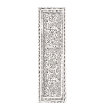 Gb Gifts 14 x 72 in. Oak Leaf Table Runner, Cafe GB74752