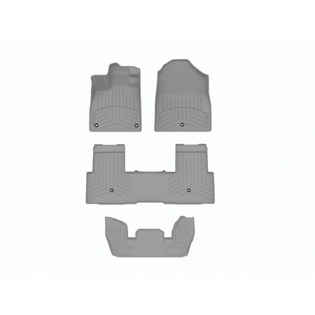 Weathertech Grey, Front and Rear and Rear FloorLiner HP 461796-1-2-4616693IM