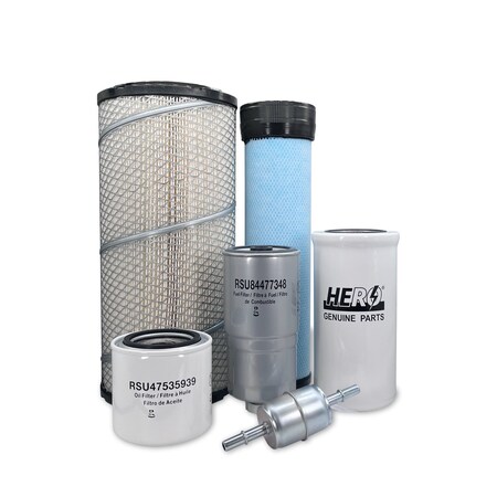 Hero Preventative Maintenance Kit New Holland L185 Skid Steer Loader PIN: N8M465249 & Above 1 Speed MSU-NH-0009