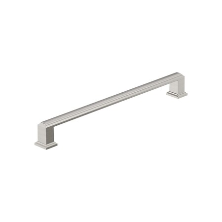 Amerock Appoint 8-13/16 inch 224mm Center-to-Center Satin Nickel Cabinet Pull BP37363G10