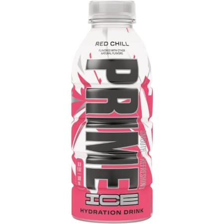 Prime 16.9 Oz. Ice Red Chill Hydration Drink 81202