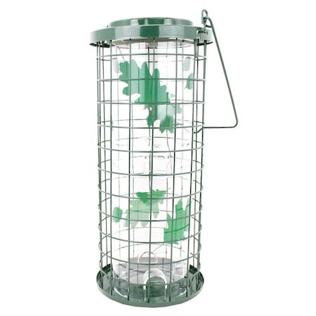 Perky-Pet Squirrel Stumper Bird Feeder, 129 in H, 3 lb, MetalPlastic, PowderCoated 114G