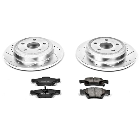 Powerstop REAR 1 CLICK BRAKE KIT W/ HARDWARE K5950