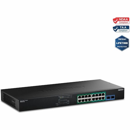 Trendnet 18-PORT GIGABIT 4PPOE SWITCH IN TPE-BG182G